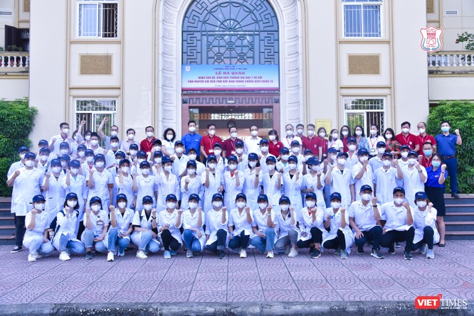 Trường Đại học Y Hà Nội điều thêm 60 cán bộ, sinh viên hỗ trợ vùng tâm dịch Bắc Ninh ảnh 4
