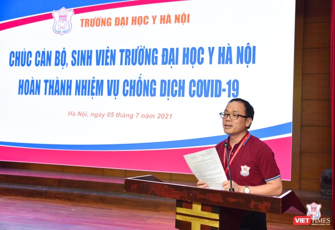 350 cán bộ, sinh viên tình nguyện của Trường Đại học Y Hà Nội vào Bình Dương hỗ trợ chống dịch ảnh 1