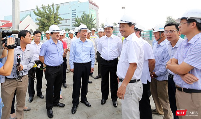 Theo báo cáo cua Ban QLDA, công trình sẽ thông xe kỹ thuật vào ngày 30/10 tới