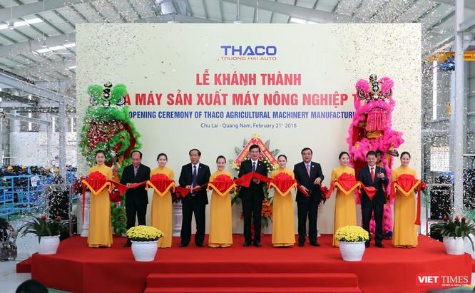 Sáng 21/2 (tức Mùng 6 Tết Mậu Tuất), tại Khu phức hợp cơ khí ô tô Chu Lai-Trường Hải thuộc Khu KTM Chu Lai, tỉnh Quảng Nam, Công ty Cổ phần Ô tô Trường Hải (THACO) đã tổ chức lễ khánh thành Nhà máy sản xuất Máy nông nghiệp Thaco.