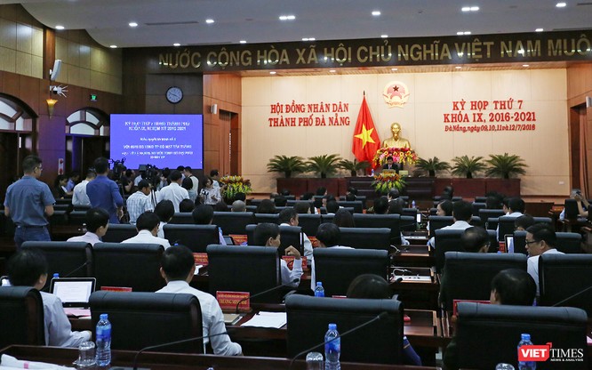 Những khoảnh khắc phiên bầu nhân sự chủ chốt của thành phố Đà Nẵng ảnh 6