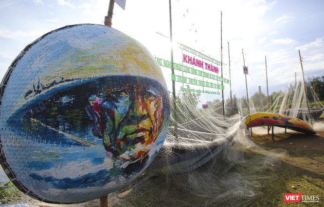 Quảng Nam: Khôi phục Dự án tranh vẽ nghệ thuật trên thuyền thúng Tam Thanh ảnh 2