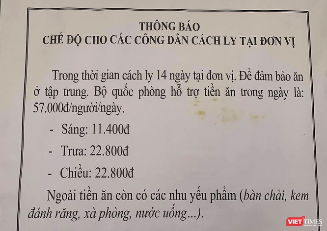 Ảnh: Cận cảnh nơi ăn ở của công dân Việt cách ly dịch COVID-19 tại Đà Nẵng ảnh 5