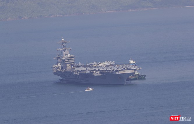 Toàn cảnh chuyến thăm của đội tàu USS Theodore Roosevelt (CVN-71) ở Đà Nẵng ảnh 65