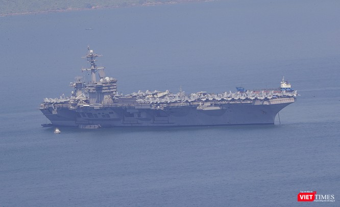 Toàn cảnh chuyến thăm của đội tàu USS Theodore Roosevelt (CVN-71) ở Đà Nẵng ảnh 66
