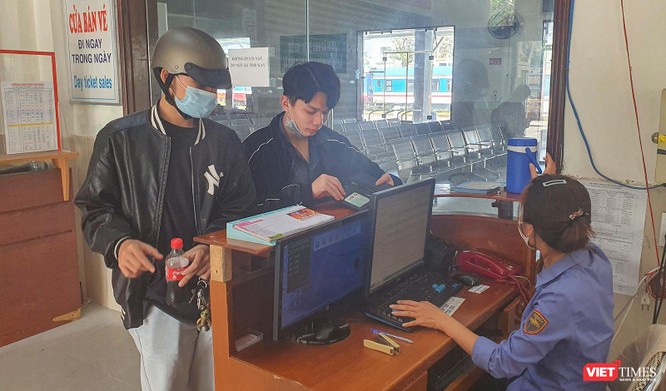 Đà Nẵng: Tàu xe Tết tăng chuyến, giá vé cũng tăng ảnh 1