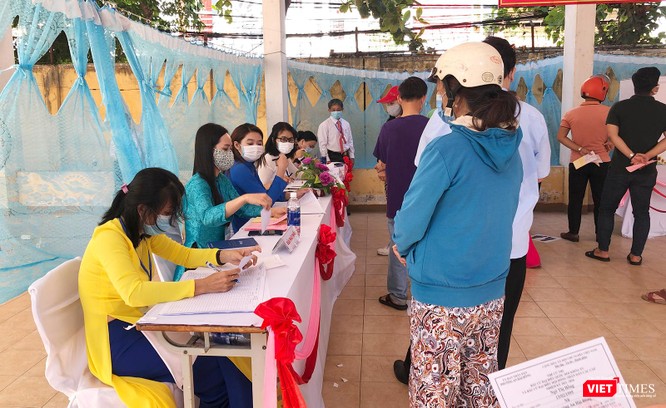 Ảnh: Cử tri toàn TP Đà Nẵng đi bầu cử đại biểu Quốc hội và HĐND TP ảnh 9
