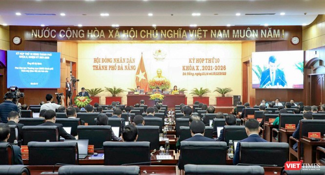 Khai mạc Kỳ họp thứ 10 của HĐND TP Đà Nẵng khoá X, nhiệm kỳ 2021-2026 ảnh 1