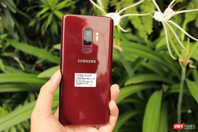 Chùm ảnh Samsung Galaxy S9 Plus Đỏ tía đẹp, độc, lạ duy nhất tại Việt Nam ảnh 14