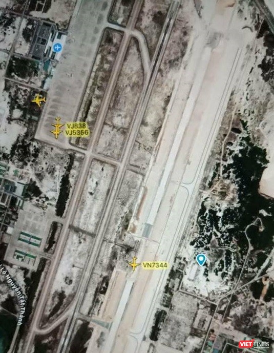 Hạ cánh nhầm xuống đường băng đang xây ở sân bay Cam Ranh ảnh 1