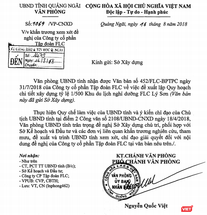 Thấy gì từ việc FLC Faros lập thêm 2 công ty bất động sản ở huyện Bình Sơn, Quảng Ngãi? ảnh 1