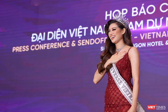 Hoa hậu Khánh Vân đại diện VN sang Mỹ chinh phục Miss Universe lần thứ 69 ảnh 5