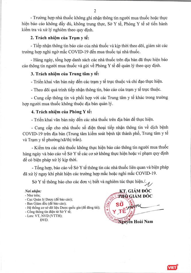 Khẩn: Tăng cường sàng lọc và phát hiện sớm người nghi nhiễm COVID-19 tại nhà thuốc ảnh 2