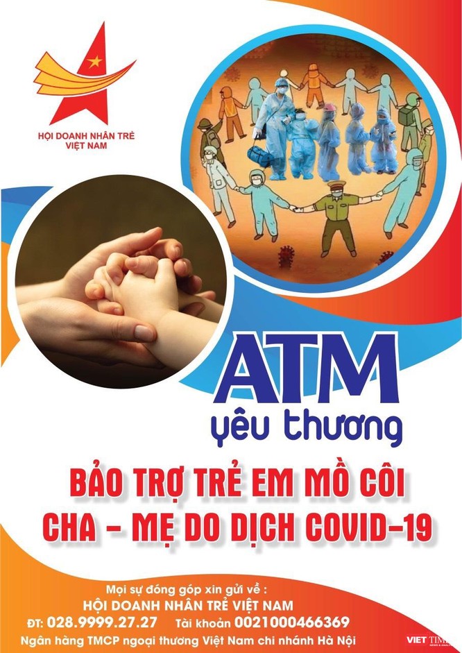 Phát động ATM Yêu thương bảo trợ trẻ mồ côi do dịch bệnh COVID-19 ảnh 1