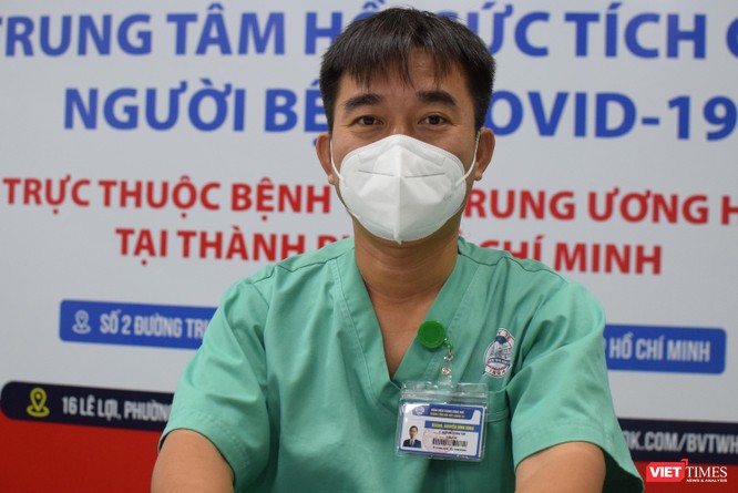 Trung tâm Hồi sức COVID-19 BV Trung ương Huế: Bác sĩ ở tâm dịch TP.HCM chưa xác định ngày về ảnh 1