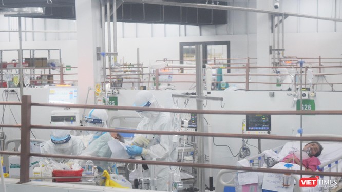 Trung tâm Hồi sức COVID-19 BV Trung ương Huế: Bác sĩ ở tâm dịch TP.HCM chưa xác định ngày về ảnh 7