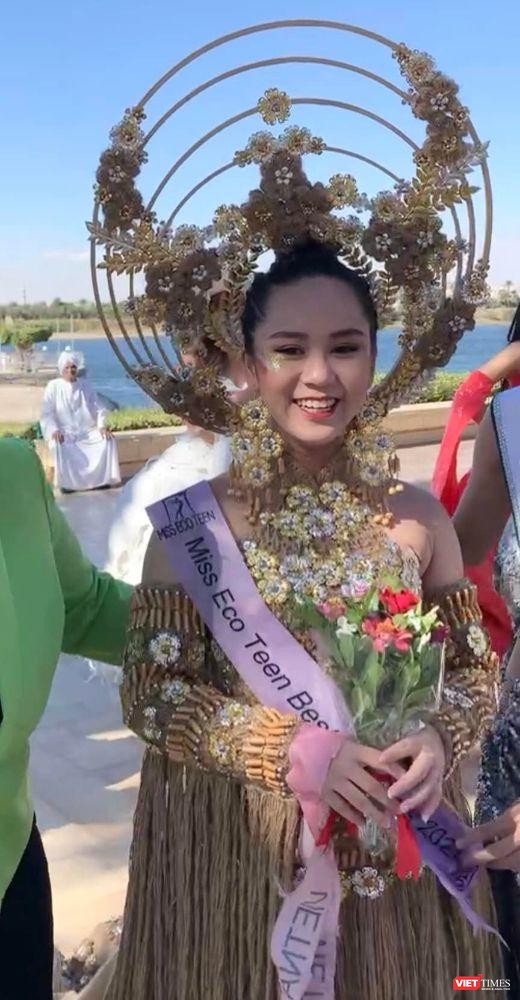 Việt Nam đoạt giải Nhất trang phục vì môi trường tại Miss Eco Teen International ảnh 4