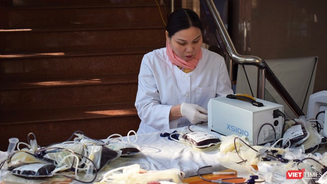 Bệnh viện Hữu nghị Việt Đức có thể thiếu hơn 10.000 đơn vị máu để cấp cứu bệnh nhân trong dịp Tết ảnh 11