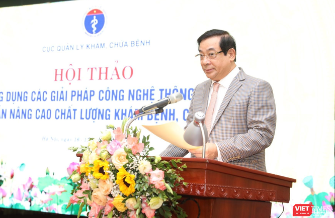 Thứ trưởng Trần Văn Thuấn chỉ ra 5 điểm yếu về ứng dụng công nghệ trong ngành y tế ảnh 1