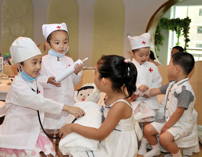 Triều Tiên: Trường mẫu giáo đầu tiên áp dụng phần mềm hỗ trợ giáo dục ảnh 18