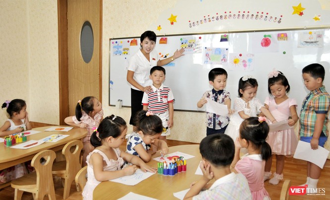 Triều Tiên: Trường mẫu giáo đầu tiên áp dụng phần mềm hỗ trợ giáo dục ảnh 20