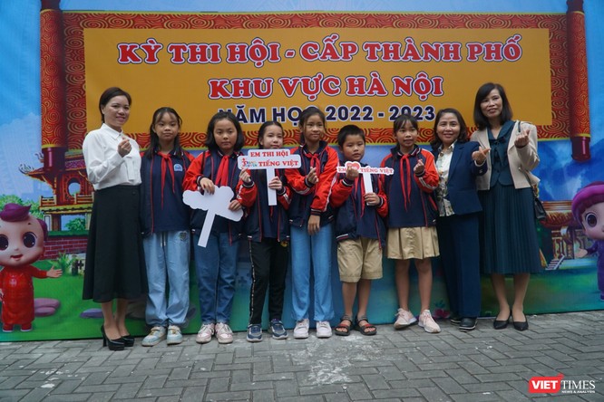 Hà Nội: Hơn 1.500 học sinh tham gia kì thi Hội của sân chơi trực tuyến Trạng Nguyên tiếng Việt ảnh 8