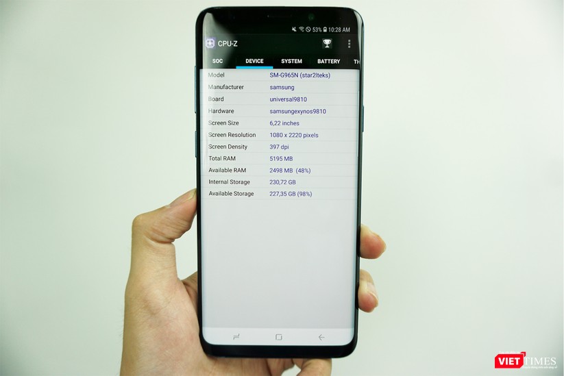 Mở hộp Galaxy S9+ phiên bản 256 GB duy nhất tại Việt Nam ảnh 12