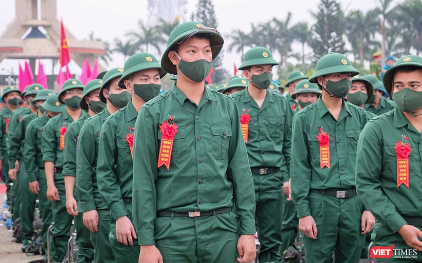 Ảnh: Hơn 1.200 tân binh ở Đà Nẵng lên đường nhập ngũ ảnh 5