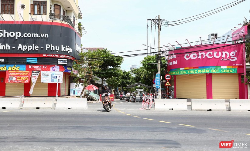 Ảnh: Cận cảnh chốt kiểm soát 5 phường trên địa bàn quận Sơn Trà (Đà Nẵng) ảnh 23