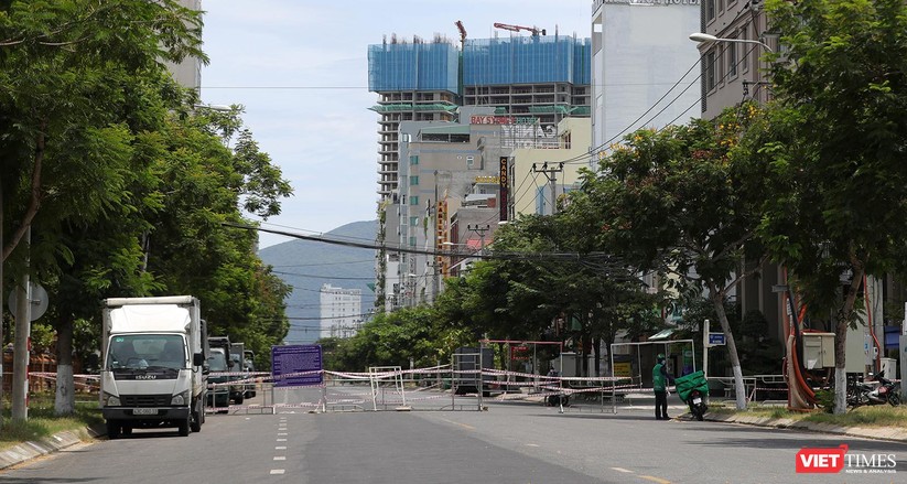 Ảnh: Cận cảnh chốt kiểm soát 5 phường trên địa bàn quận Sơn Trà (Đà Nẵng) ảnh 10