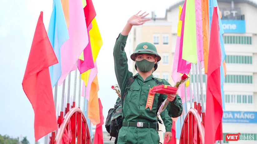 Xúc động lễ giao quân năm 2022 ở Đà Nẵng ảnh 20