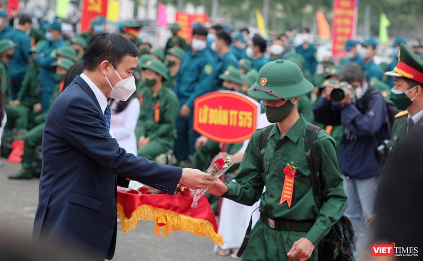Xúc động lễ giao quân năm 2022 ở Đà Nẵng ảnh 17