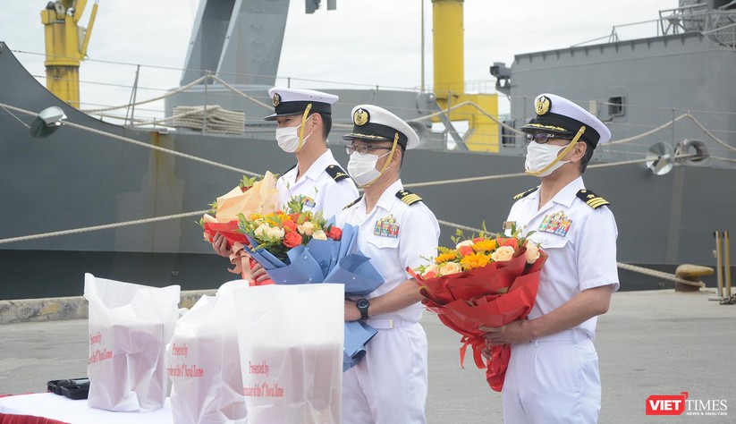 Biên đội tàu tự vệ biển Nhật Bản đến thăm Đà Nẵng ảnh 14
