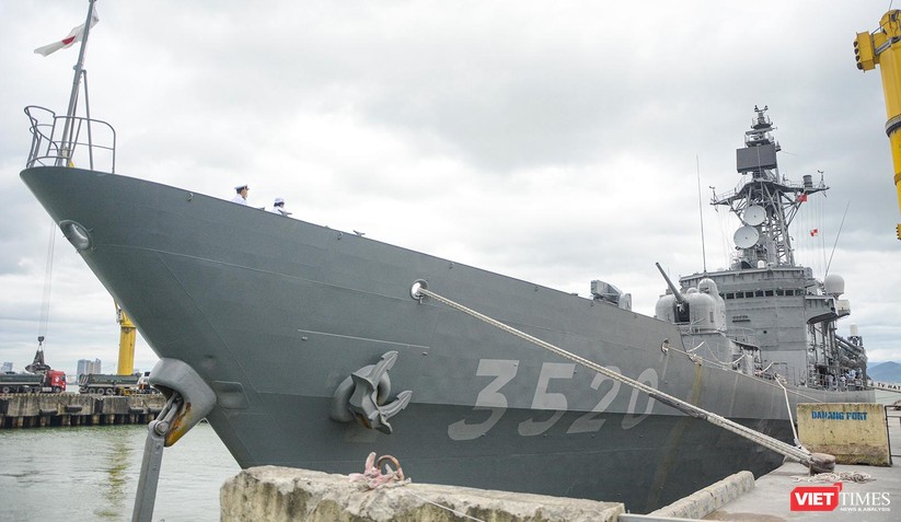 Biên đội tàu tự vệ biển Nhật Bản đến thăm Đà Nẵng ảnh 5