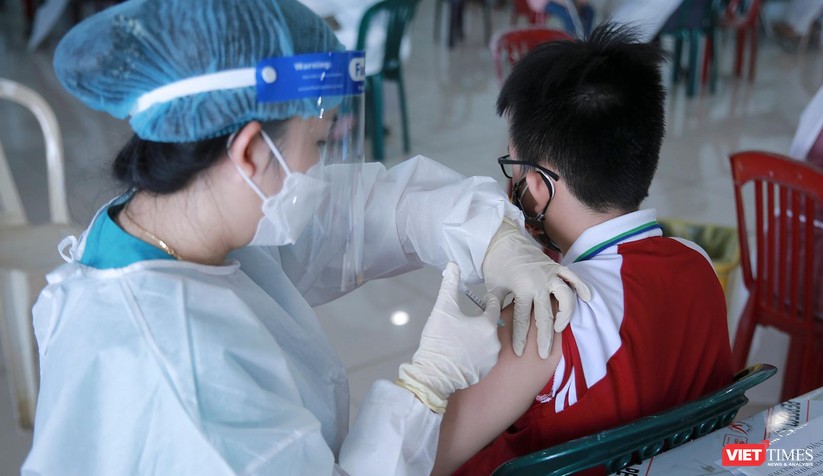 Đà Nẵng: Bắt đầu tiêm 10.300 liều vaccine phòng COVID-19 cho trẻ từ 5-12 tuổi ảnh 3