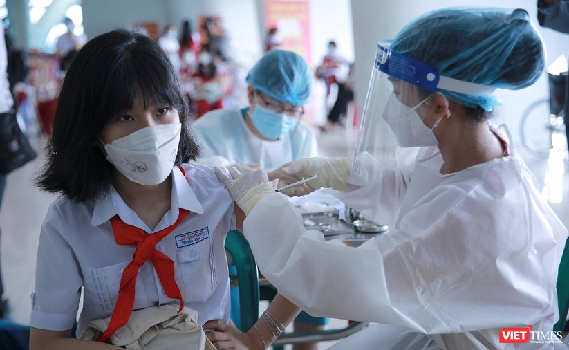 Đà Nẵng: Bắt đầu tiêm 10.300 liều vaccine phòng COVID-19 cho trẻ từ 5-12 tuổi ảnh 7