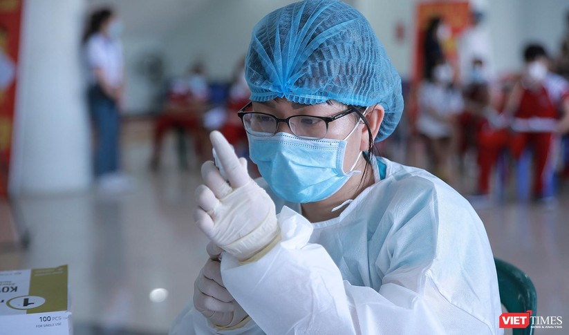Đà Nẵng: Bắt đầu tiêm 10.300 liều vaccine phòng COVID-19 cho trẻ từ 5-12 tuổi ảnh 5