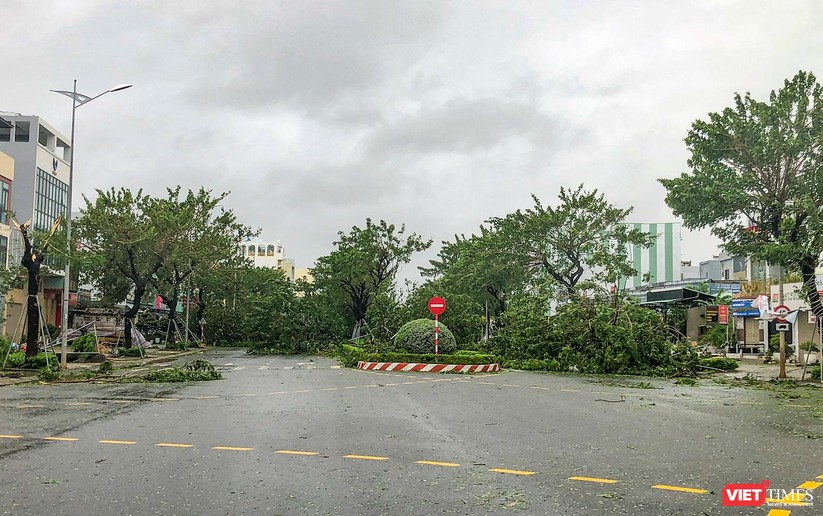 Clip: Đà Nẵng ra sao sau “trận càn” của siêu bão Noru? ảnh 7