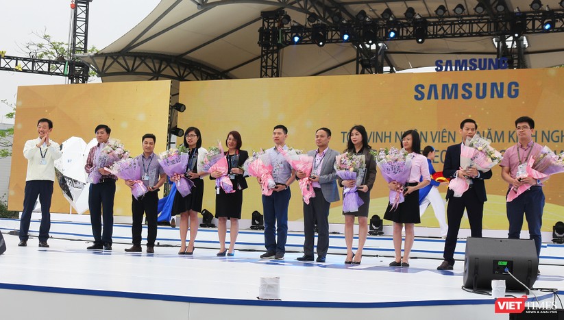 Toàn cảnh lễ kỷ niệm 10 năm Samsung Electronics phát triển vượt kỳ tích tại Việt Nam ảnh 12