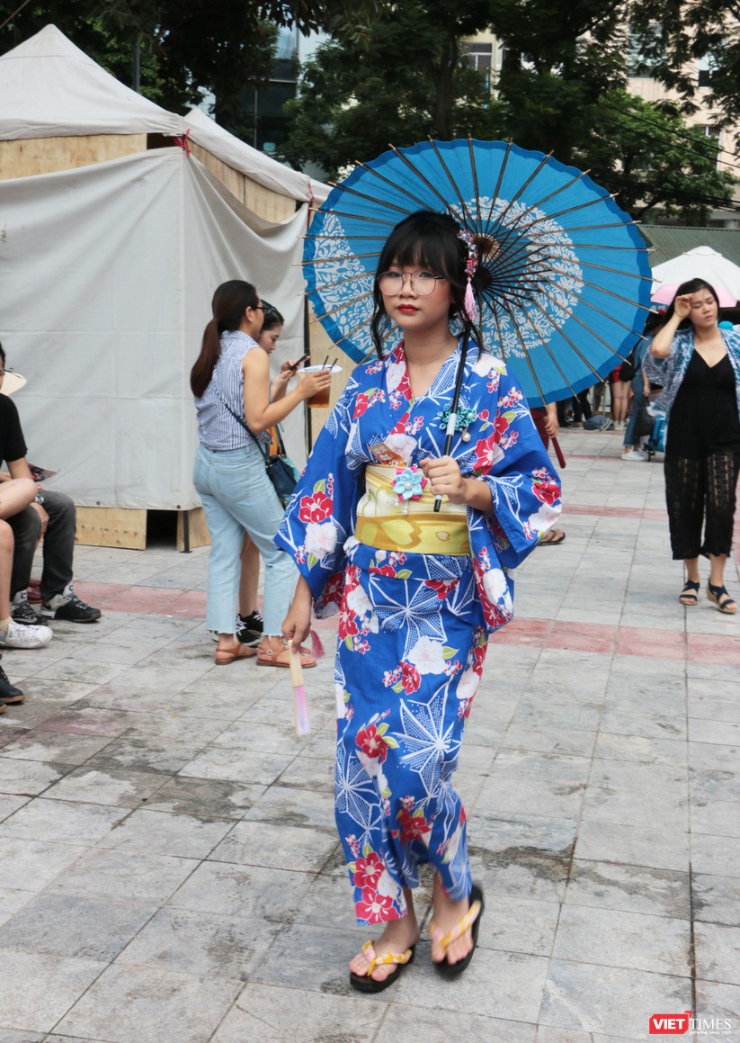 Rực rỡ sắc màu các bộ trang phục Cosplay trong lễ hội văn hóa Nhật Bản “Ichigo Ichie 2018” tại Hà Nội ảnh 23
