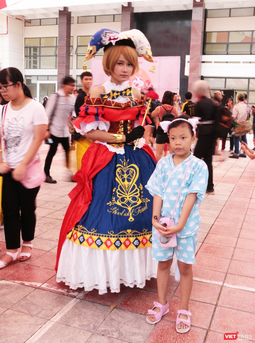 Rực rỡ sắc màu các bộ trang phục Cosplay trong lễ hội văn hóa Nhật Bản “Ichigo Ichie 2018” tại Hà Nội ảnh 4