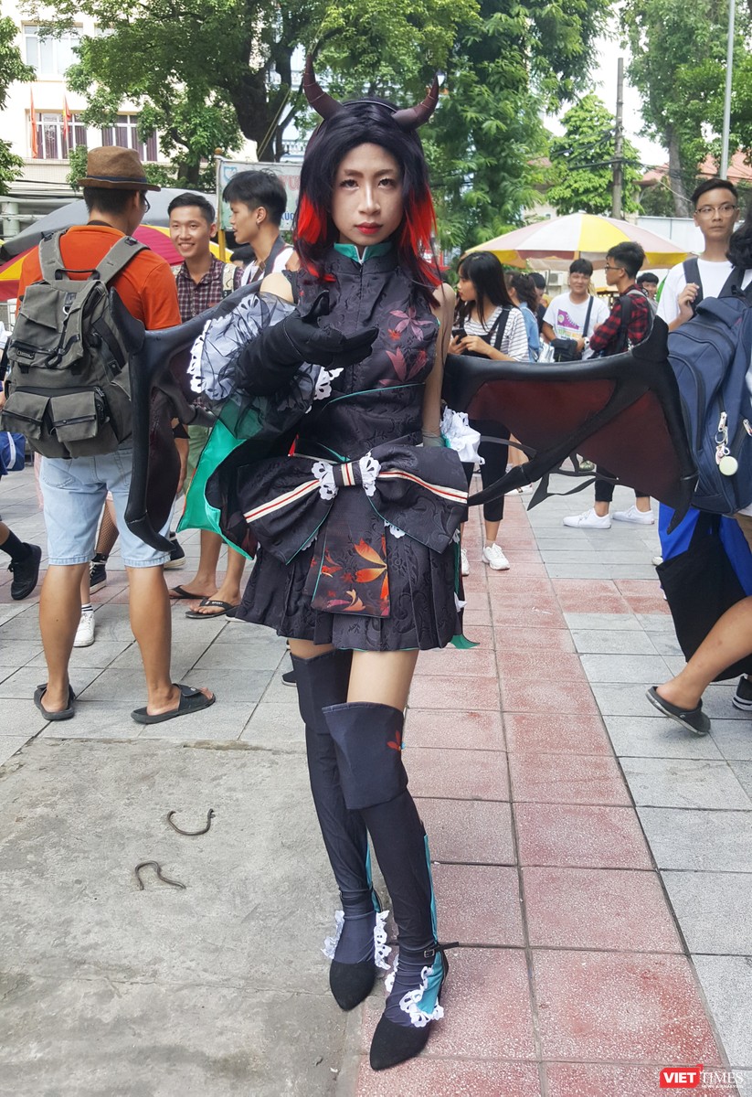 Rực rỡ sắc màu các bộ trang phục Cosplay trong lễ hội văn hóa Nhật Bản “Ichigo Ichie 2018” tại Hà Nội ảnh 8