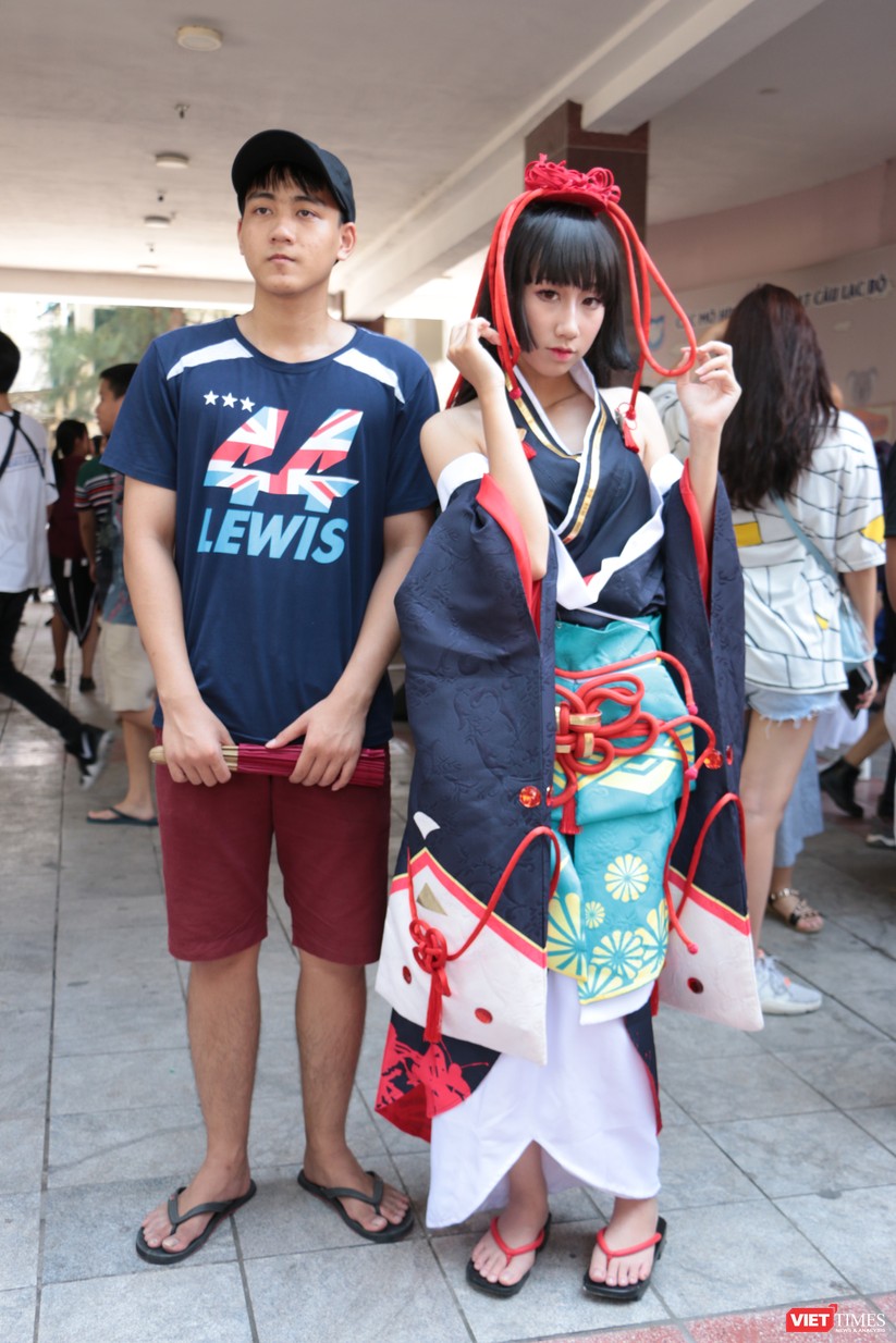 Rực rỡ sắc màu các bộ trang phục Cosplay trong lễ hội văn hóa Nhật Bản “Ichigo Ichie 2018” tại Hà Nội ảnh 31