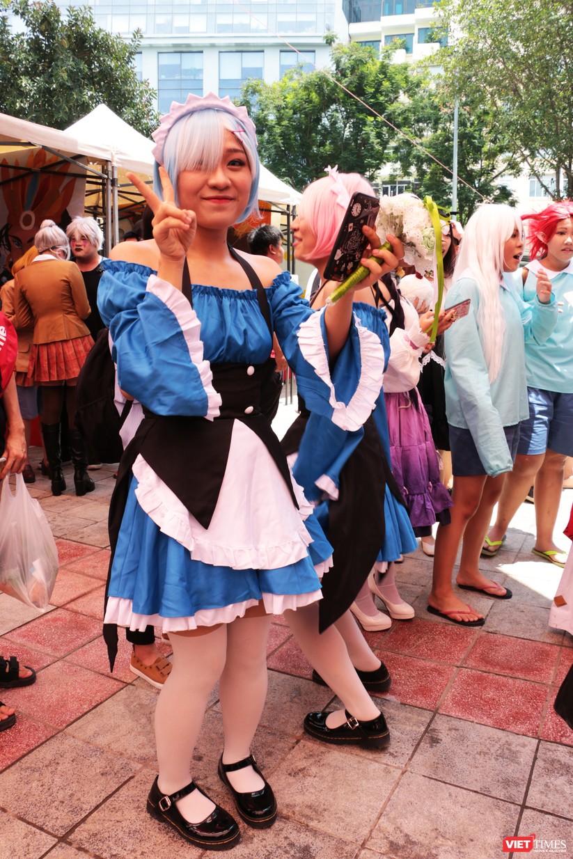 Rực rỡ sắc màu các bộ trang phục Cosplay trong lễ hội văn hóa Nhật Bản “Ichigo Ichie 2018” tại Hà Nội ảnh 47