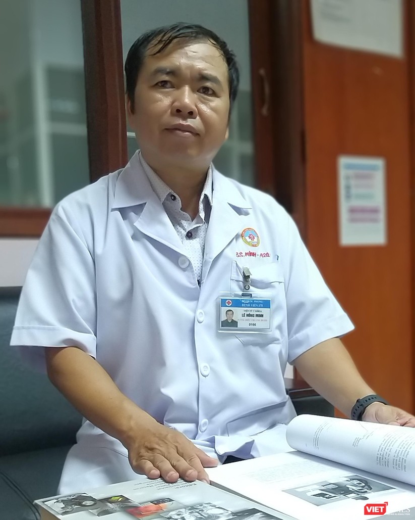 Bác sĩ Lê Hồng Minh - Phó chủ nhiệm Khoa Ung bướu, bệnh viện 175