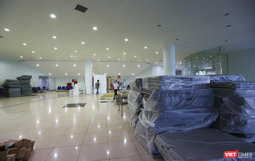 Những hình ảnh mới nhất từ bệnh viện dã chiến 1.000 giường bệnh ở Đà Nẵng ảnh 35
