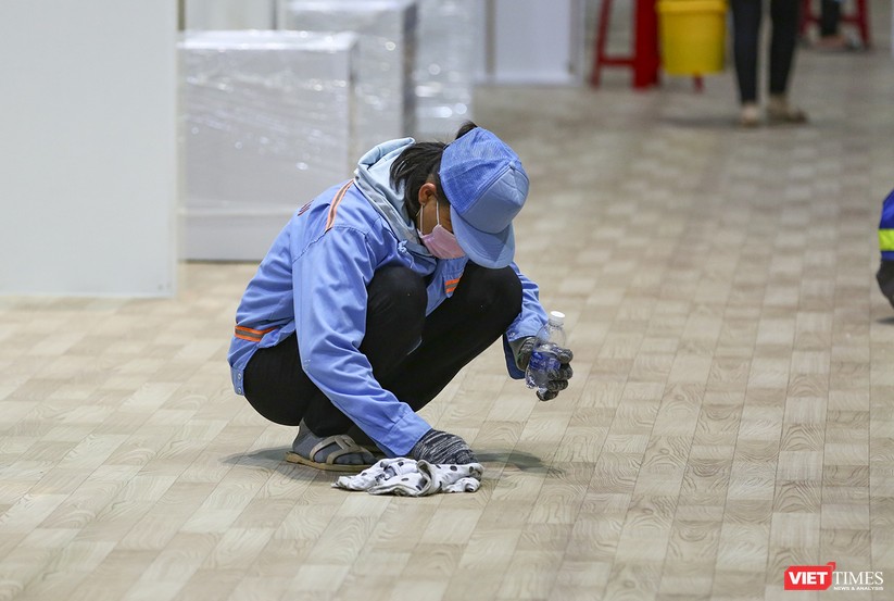 Những hình ảnh mới nhất từ bệnh viện dã chiến 1.000 giường bệnh ở Đà Nẵng ảnh 21