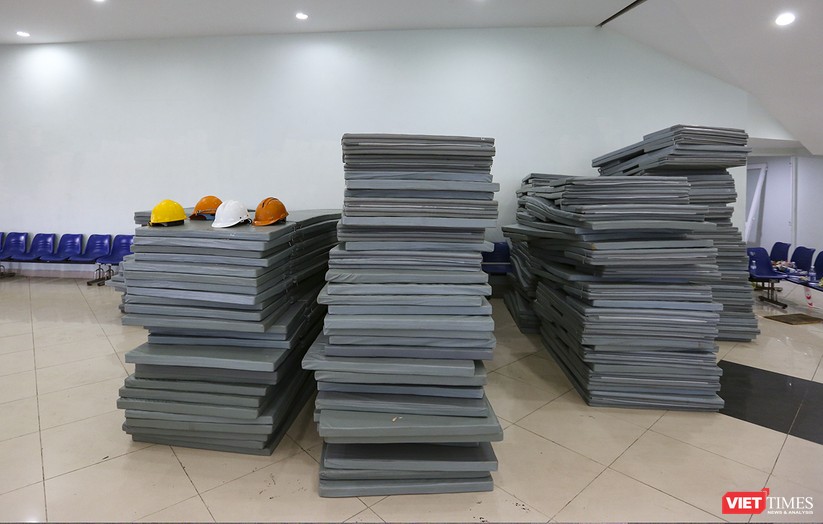 Những hình ảnh mới nhất từ bệnh viện dã chiến 1.000 giường bệnh ở Đà Nẵng ảnh 36