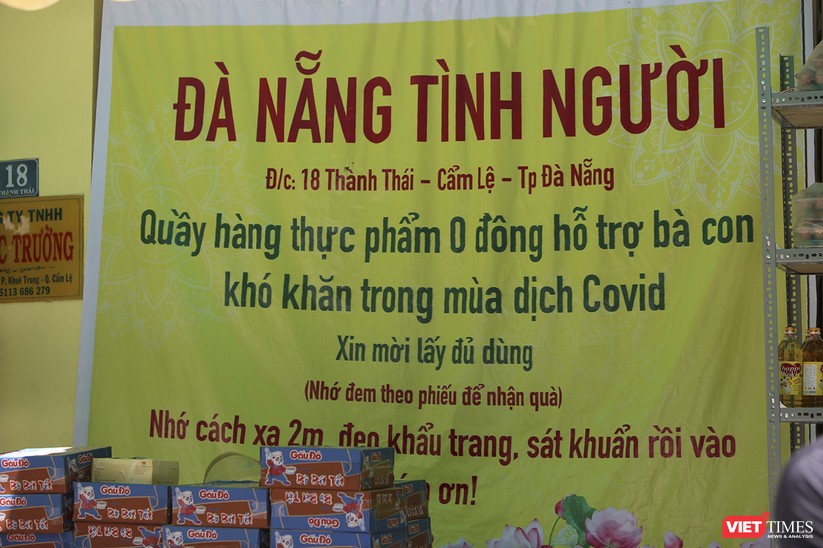 Ảnh: Ấm lòng “chợ thực phẩm 0 đồng” hỗ trợ người dân ở Đà Nẵng ảnh 3