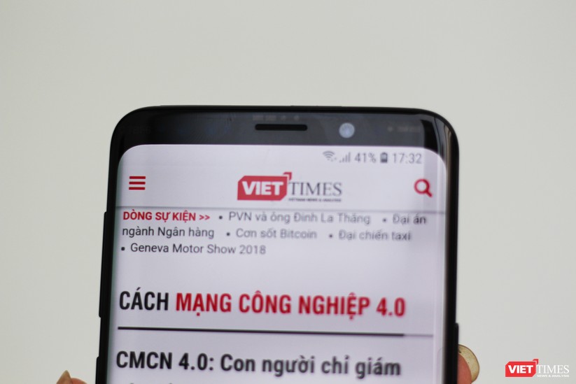 Trên tay chiếc Galaxy S9 xuất hiện tại Việt Nam ảnh 3